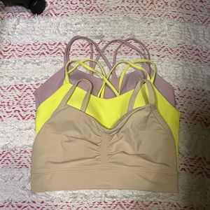 Bundle of Lululemon Bras